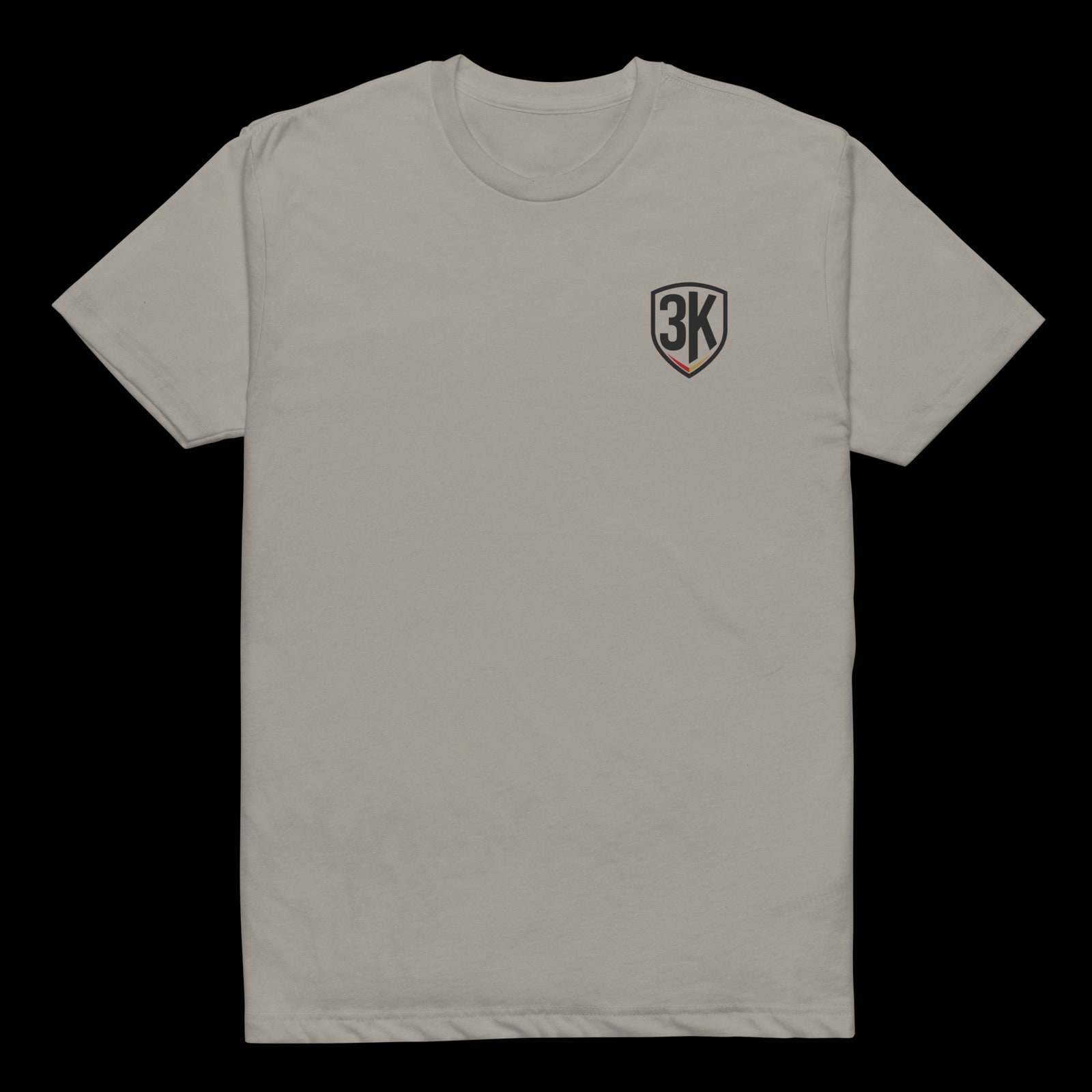 Gray Shirt with 3K to Exotic Badge
